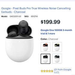 Like New Google Earbuds Pro 