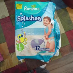 Pampers Splashers For Pool 