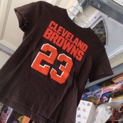 Cleveland Browns Kids Tee Shirt Size M 5/6 Yrs Old 