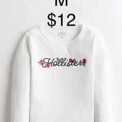 LONG SLEEVE HOLLISTER SHIRTS