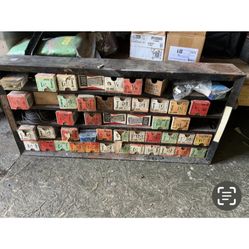 Vintage Parts Cabinet Pick-A-Nut