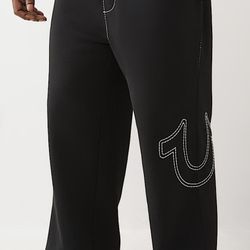 True Religion Sweatpants Baggy Big T