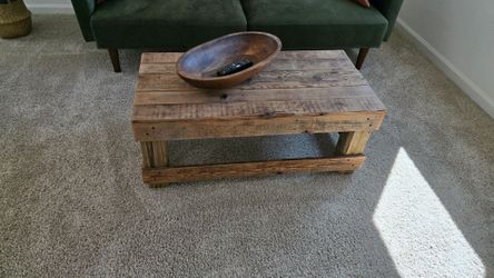 Rustic Reclaimed Wood Coffee Table