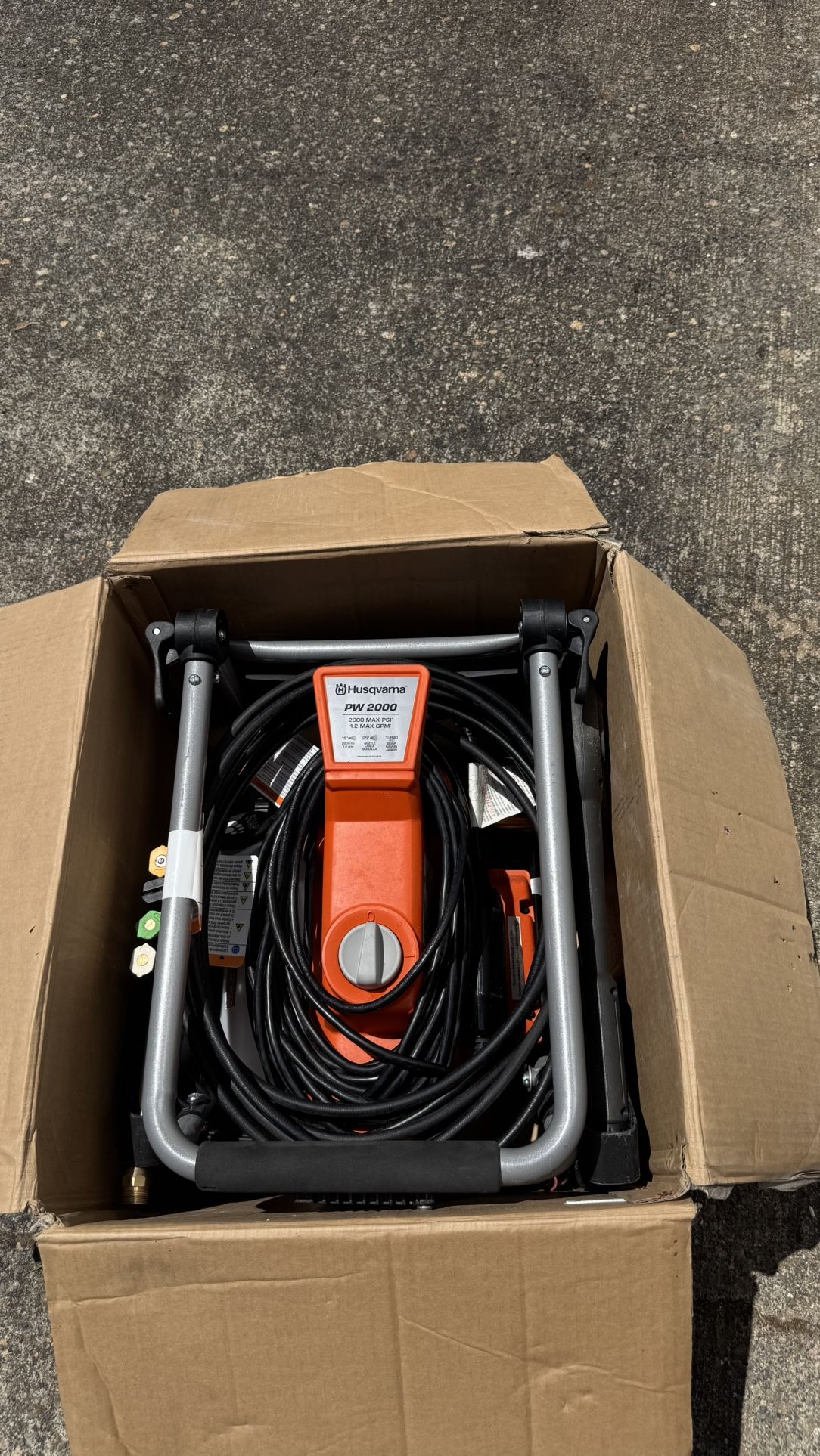 Husqvarna 2000 Psi Electric Pressure Washer