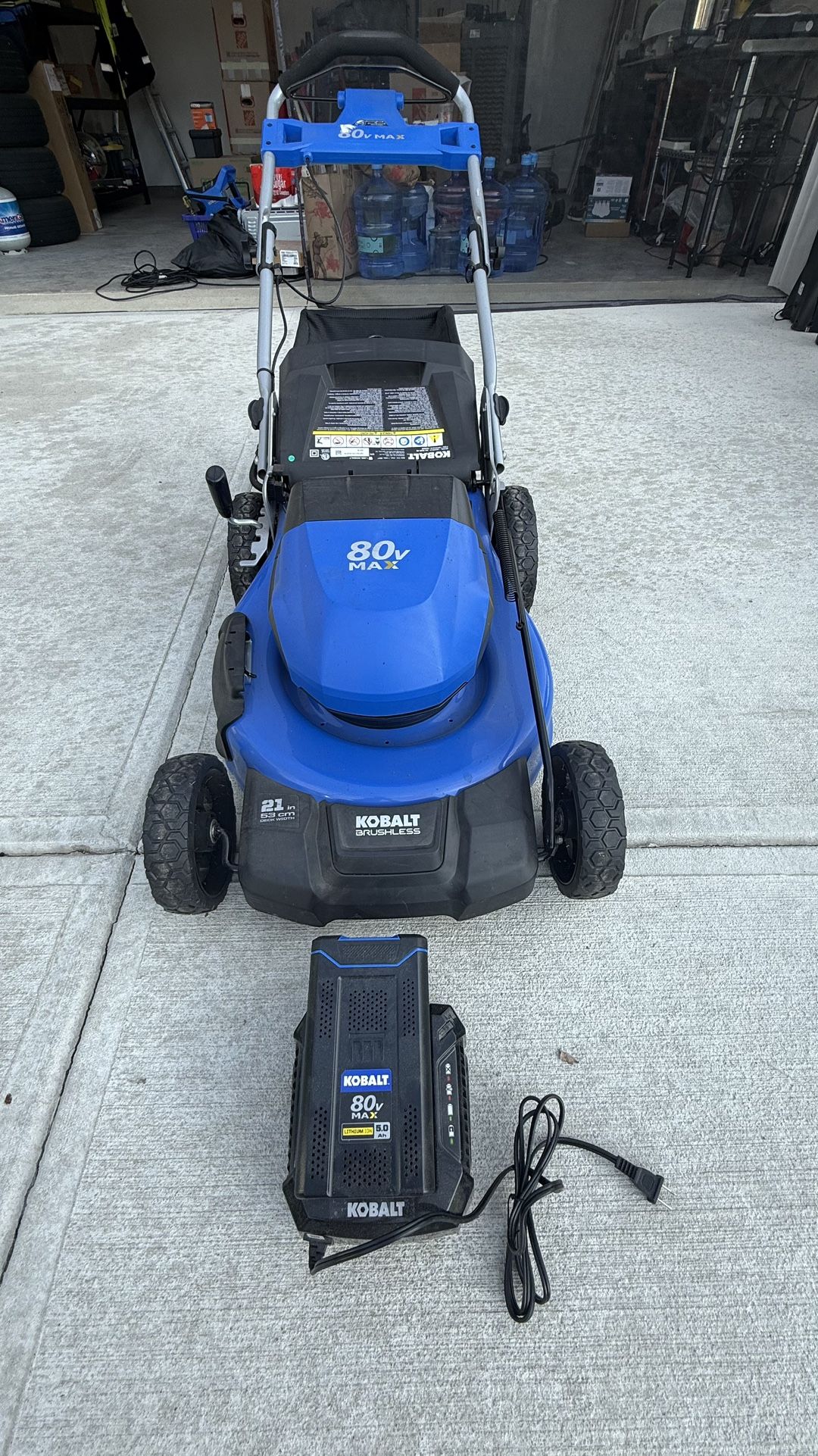 Kobalt Battery Mower