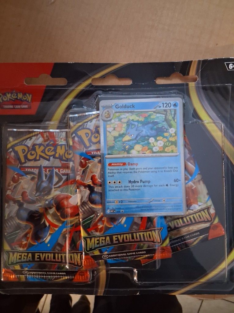 Pokémon Mega Evolution Three Booster