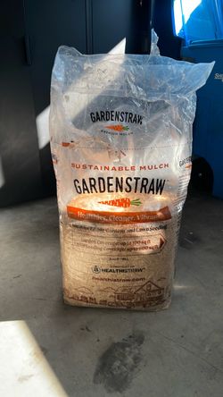 Garden straw premium mulch