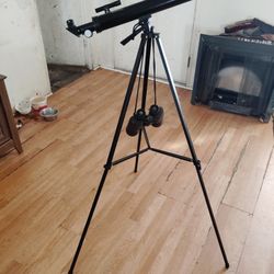 Telescope With Binoculars 