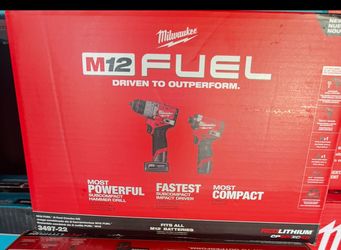 Milwaukee drill set M12