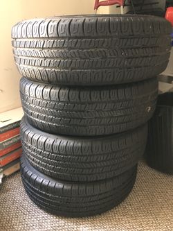 4 Tires for corolla mint condition