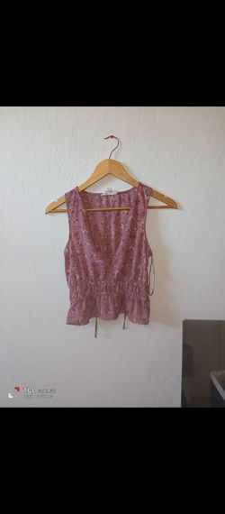 Floral crop top