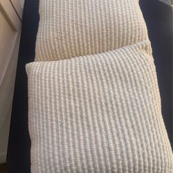 High end surya couch/ chair pillows like new