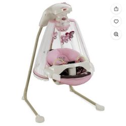 fisher-price baby swing for babygirl 