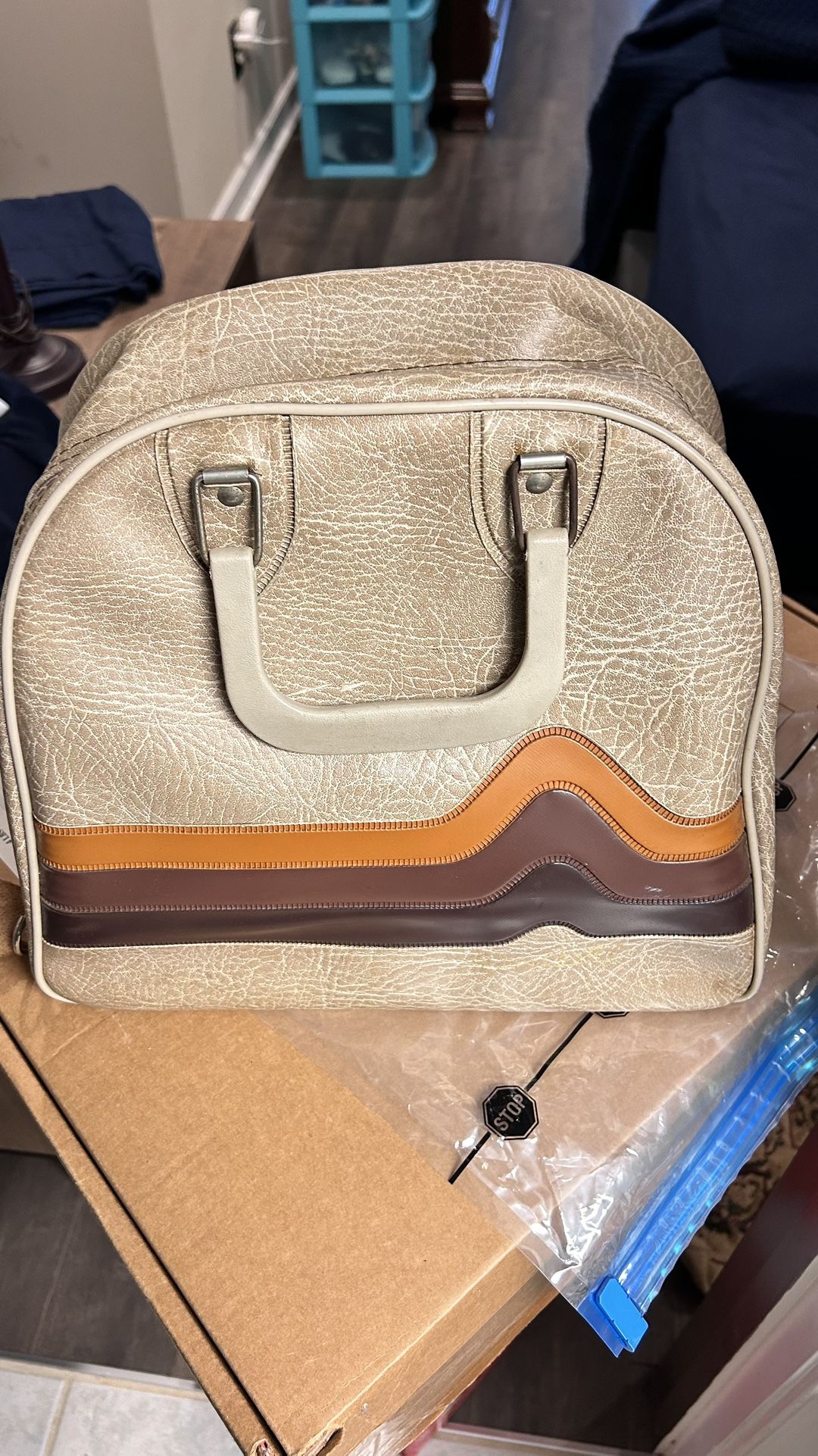 Vintage Bowling Ball Bag