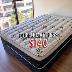 NEW QUEEN MATTRESS ONLY $140