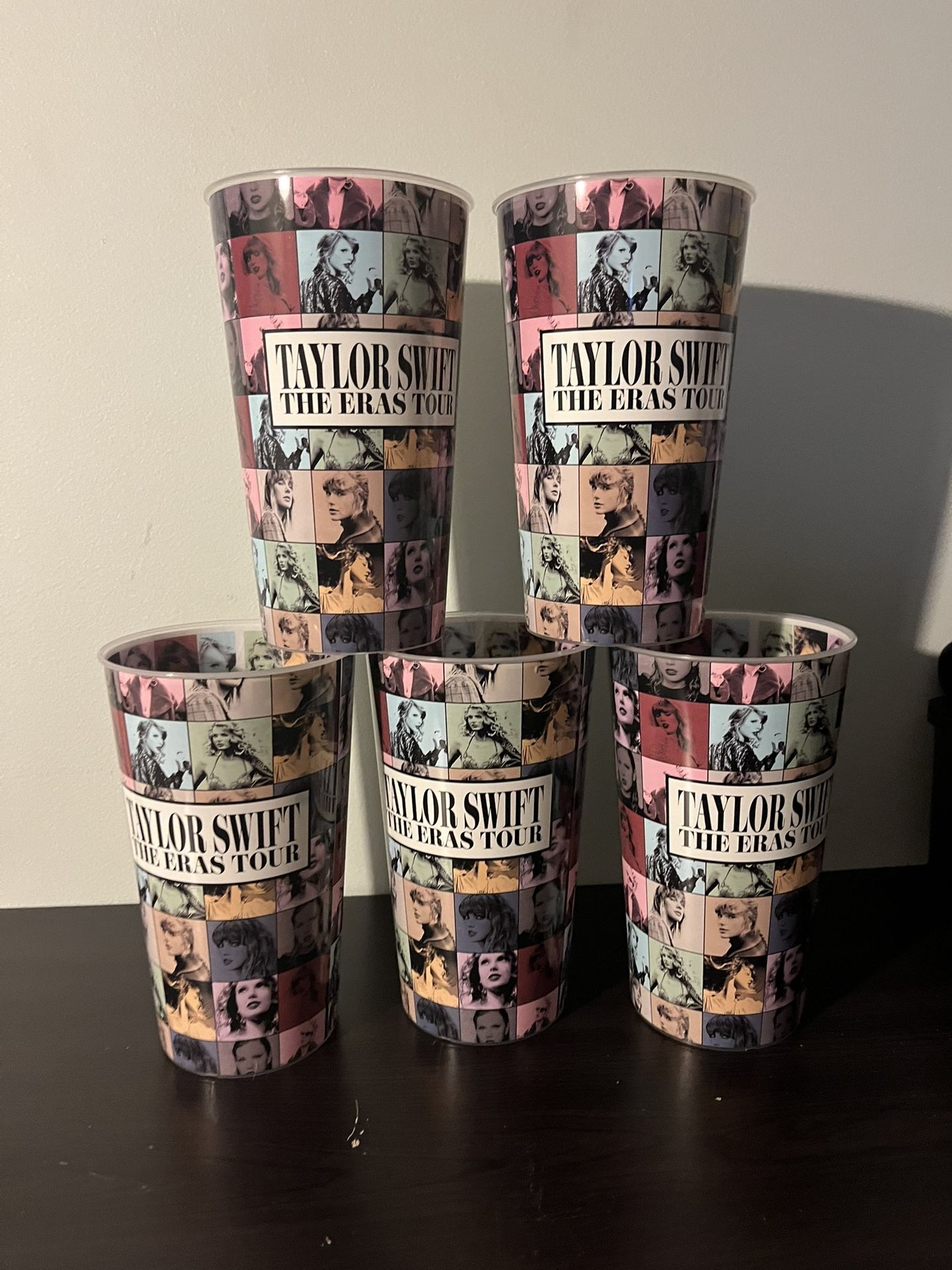 5 Taylor Swift Eros Tour Cups