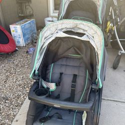 Graco Double Stroller With Sit And Stand Feature. 