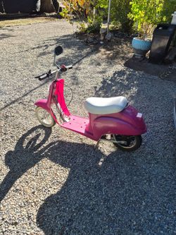 Hot Pink Scooter