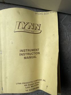 Lynn Combustion Analyzer