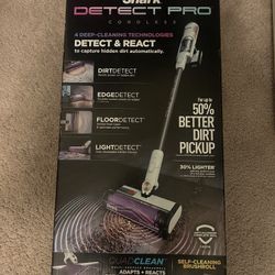 Shark Detect Pro Cordless Stick Vacuum – New in Box