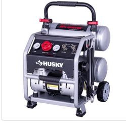 Husky 4.5 Gal. 175 PSI Portable Electric Quiet Air Compressor