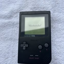 Nintendo Game Boy Pocket MGB-001 - BLACK - OEM T37