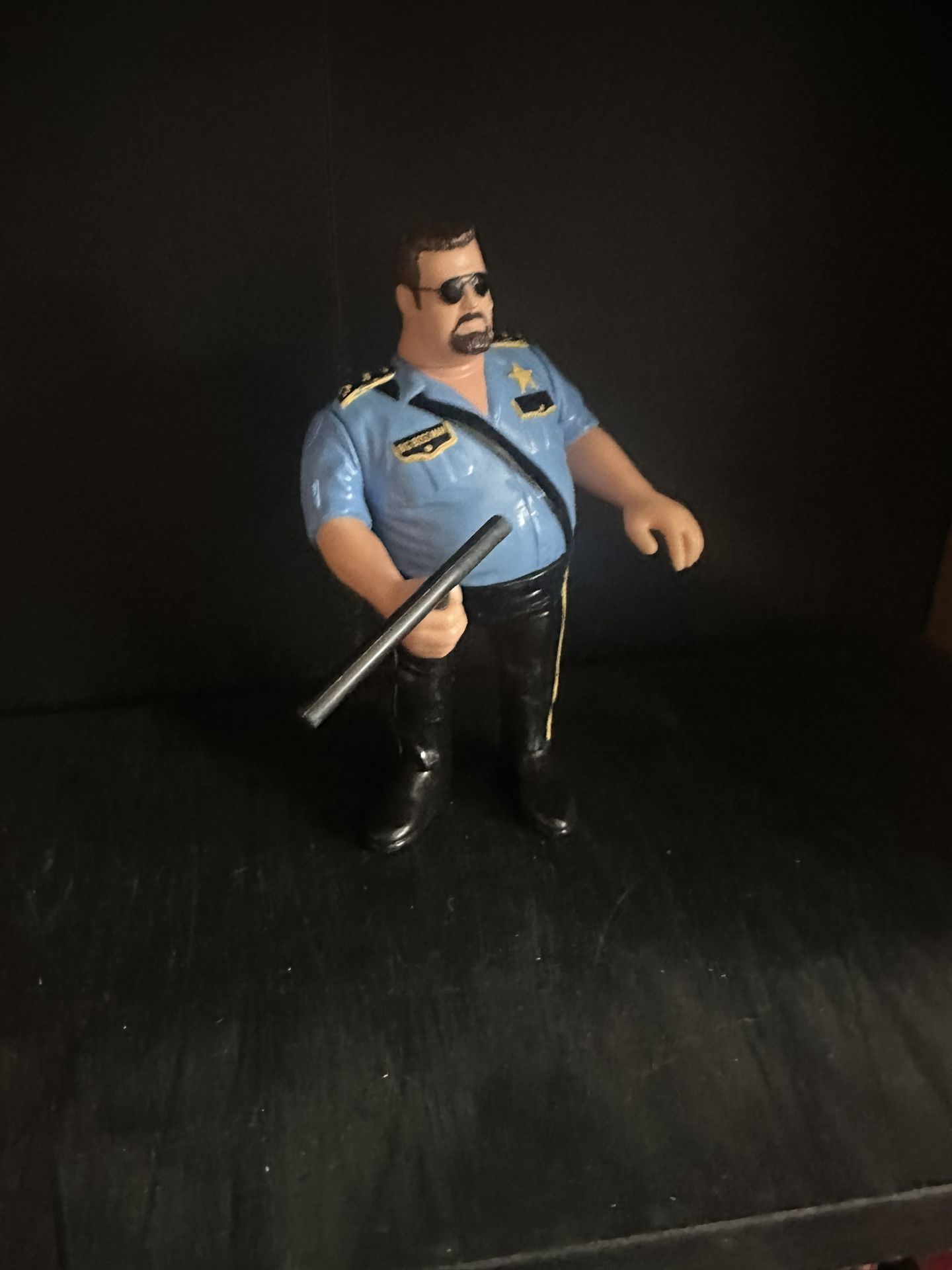 Vintage 1991 WWF Big Boss Man action figure