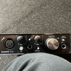 Focusrite Scarlett Solo Audio Interface
