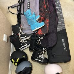 Snowboard and Ski gear for sale