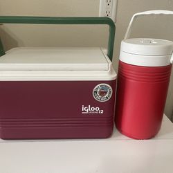 Small Icebox and Ice bottle 