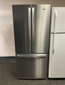 Whirlpool 3-Door Refrigerator Stainless Steel FrenchDoor