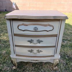 Vintage French Provincial style Sears Bonnet nightstand