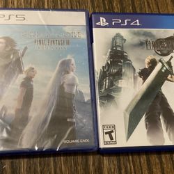 Final Fantasy VII 7 Remake Crisis Core PS5 Game Action Rpg Ff Inter Ps4 Sony Eni