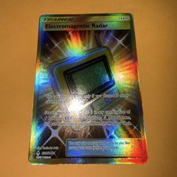 Electromagnetic Radar 230/214 Unbroken Bonds Gold Secret Rare Pokemon Card