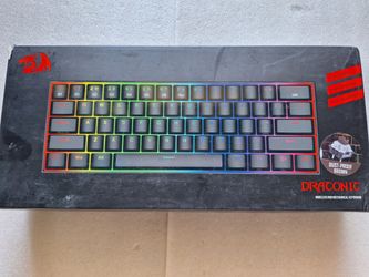Redragon Draconic 60% Wireless Mechanical Keyboard - Open Box (Read Desc)