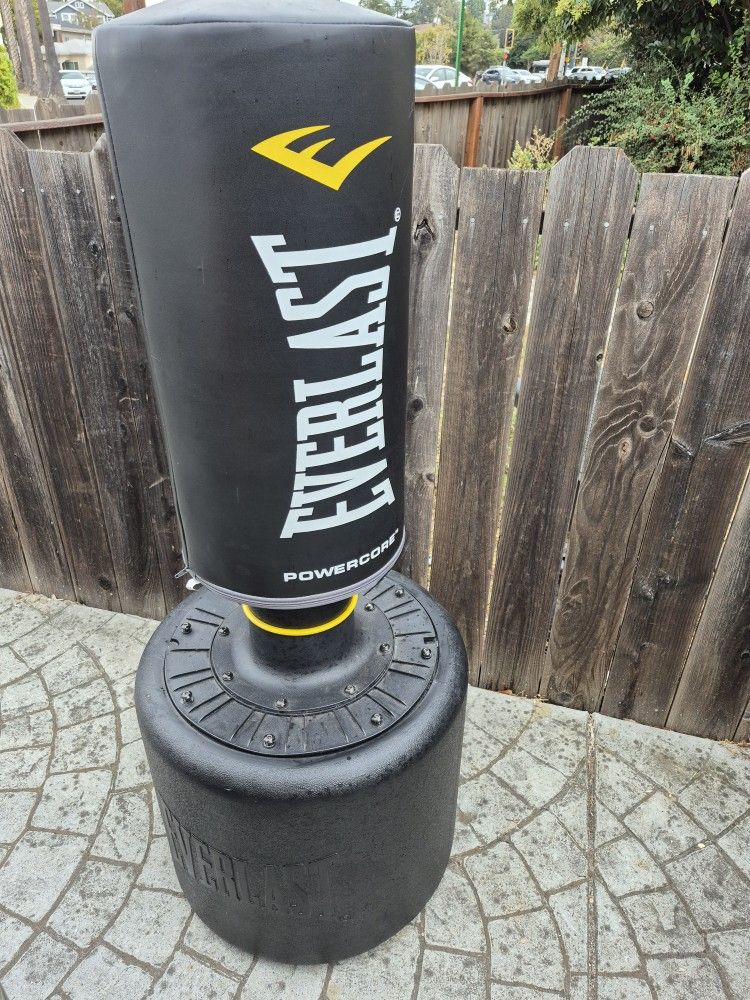 Punching π Bag With Gloves