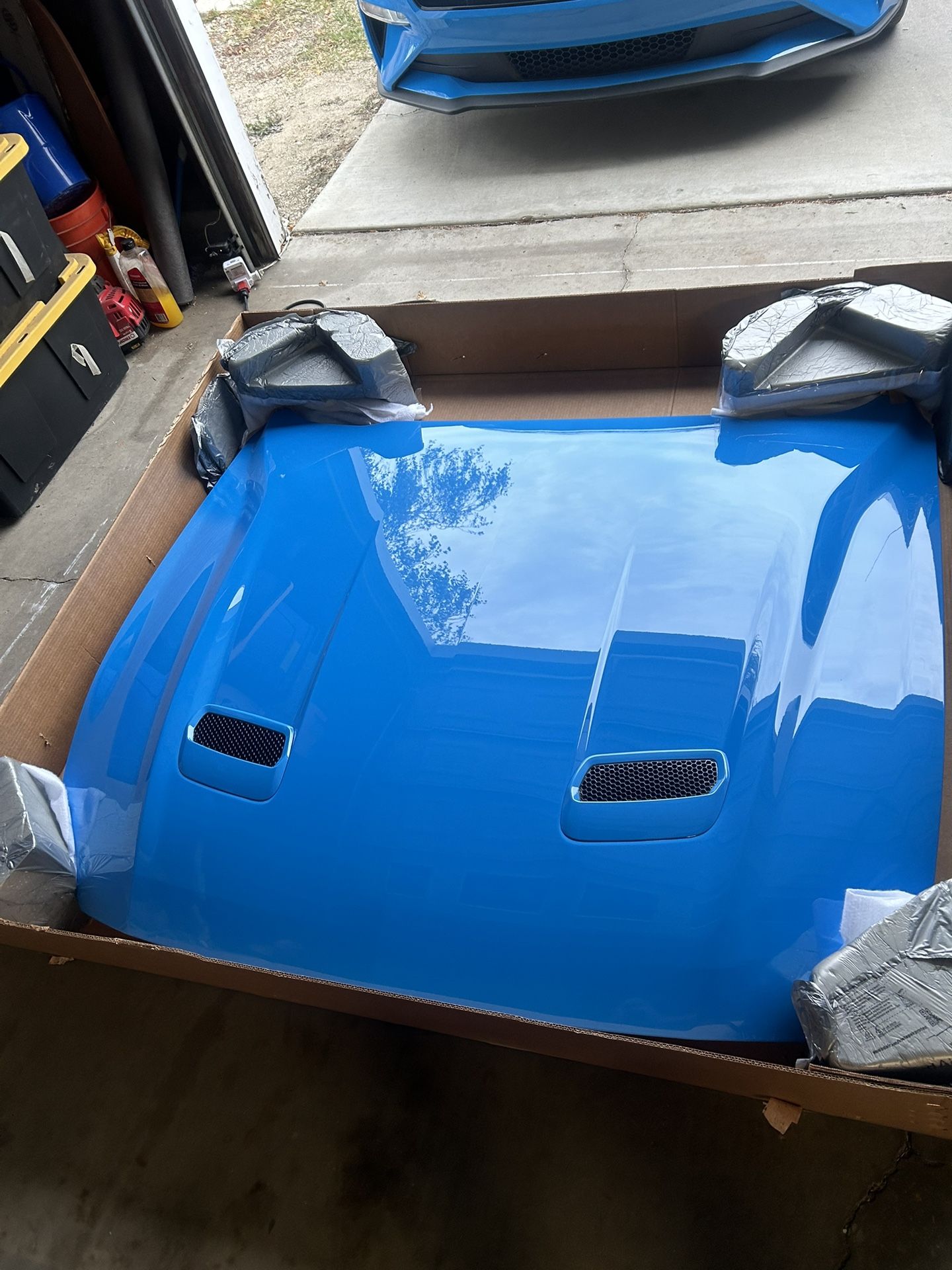 OEM 2023 MUSTANG GT HOOD
