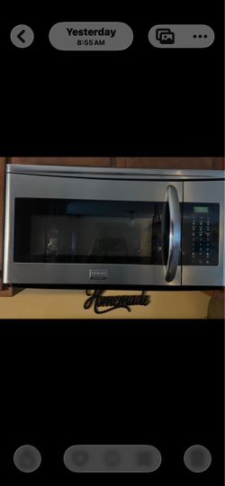 Over range microwave
