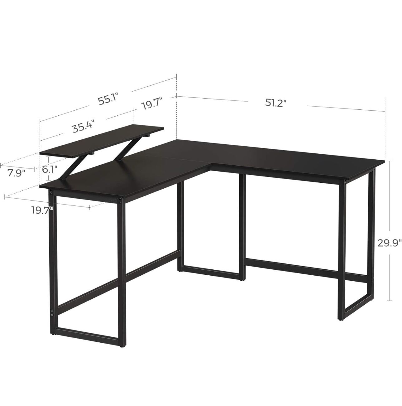 L Shaped Desk Excellent Condition