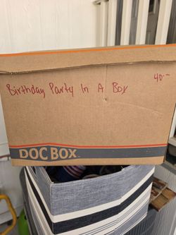Birthday Party in a box