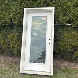 36” Entrance Door with Clear Glass