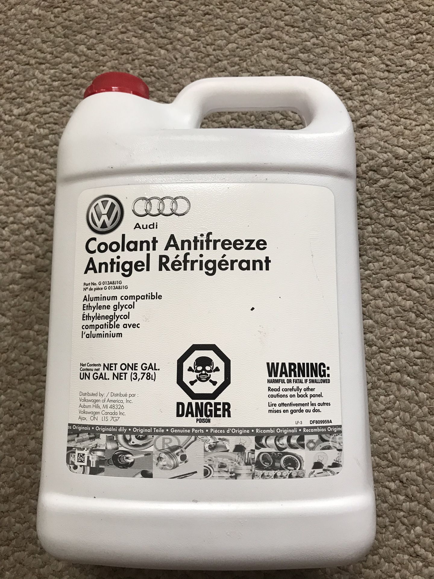 Volkswagen/Audi Coolant Antifreeze