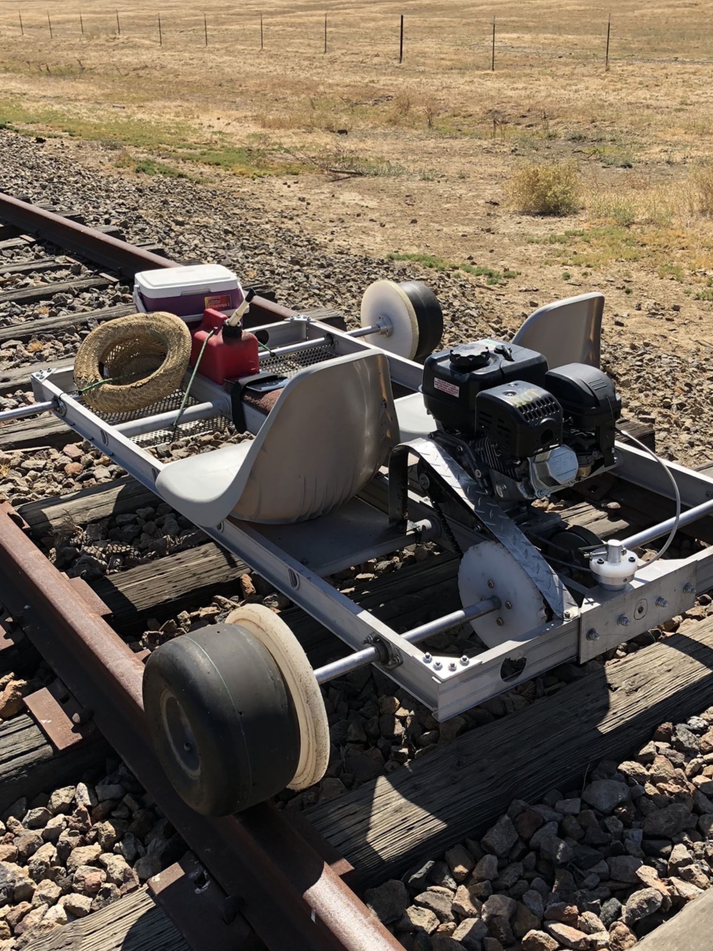 Rail Rider Go Kart