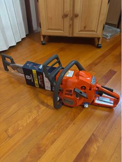 Husqvarna 120 14” Gas Chainsaw – Never Used – 38.2cc