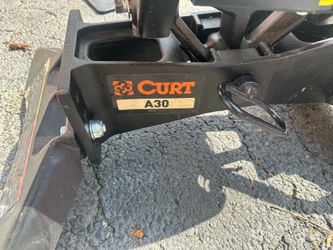CURT A30 5TH WHEEL HITCH - COMPLETE W/ OEM PUCK SYSTEM LEGS FOR CHEVY/GMC