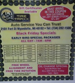 Tire Clarance Packages