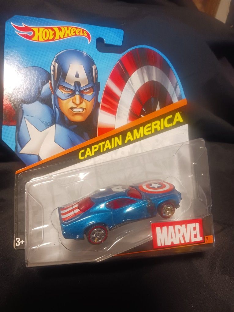Captain America Hot Wheels