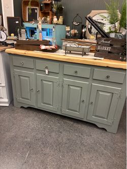 Newly Refinished Buffet Sideboard