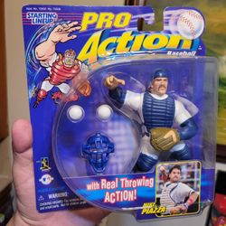 Vintage (1998) Headliners Mike Piazza Action Figure NEW  Los Angeles Dodgers 