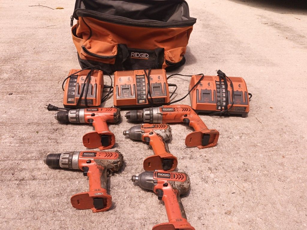 Ridgid Tools... No Batteries